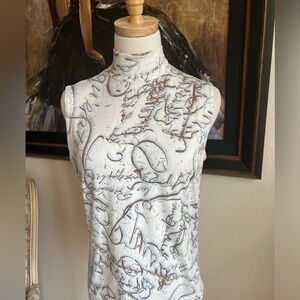 Escada Mock Neck Top Size 42/M